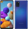 A product shot of a Samsung Galaxy A21s smartphone, showing both the front and back views. Náhľad obrázku produktu