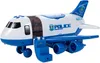 MalPlay Polizei Flugzeug mit Fahrzeugen | inkl. 3 Produktbild-Vorschau 5
