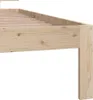 vidaXL vidaXL - Cadre de lit - massif - pin - 90x200 - cm Voir les images du produit 6