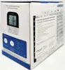 The image shows the side and front of a product box for an OMRON blood pressure monitor. Anteprima dell’immagine prodotto