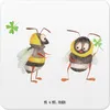 Mr. & Mrs. Panda Tischuntersetzer Bienen Paar 15er Set - Produktbild-Vorschau 1