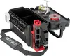 A fishing tackle box with a fishing reel and fishing line on top. Anteprima dell’immagine prodotto