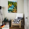 ARTland Leinwandbild Fluss im böhmischen Gebirge Größe: Produktbild-Vorschau 5