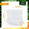 Dose 5,8 Liter – 18,5 × 18,5 × 19 cm – Transparent mit Produktbild-Vorschau 3