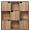 CALICOSY - Meuble 9 cases avec 5 portesReproduction bois Voir les images du produit 1