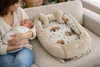 Premium BABYNEST SET 5 tlg. BEIGE Samt Velour/ Beige Produktbild-Vorschau 13