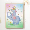 Mama Kind Waldtiere Familie Bilder 3er Set DIN A4 Produktbild-Vorschau 4
