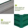 Erhöhter Pflanzkasten aus Stahl für Gemüse und Kräuter, 100 Produktbild-Vorschau 3