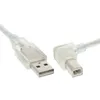 InLine USB 2.0 Kabel, A an B rechts abgewinkelt, Produktbild-Vorschau 3
