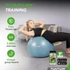 Tunturi Anti Burst Fitness Ball con Pompa - Palla Yoga 65 Anteprima dell’immagine prodotto 7