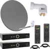 HD Sat Anlage 80 cm Spiegel + Opticum Quad LNB für 4 Produktbild-Vorschau 3