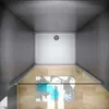 100x195cm Duschkabine Duschabtrennung Schwingtür Nischentür Produktbild-Vorschau 4