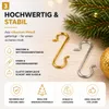 100x ganci per albero in oro e argento gancio palla per Anteprima dell’immagine prodotto 7