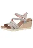 Caprice Sandalen 9-28709-24 228 Grey Crystal Produktbild-Vorschau 1