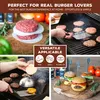 eluno 6dílná sada na hamburgery včetně lisu na hamburgery, Náhled obrázku produktu 3