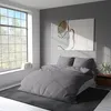 3 teilige Bettwäsche 200x200 cm Mikrofaser Premium Damast Produktbild-Vorschau 4