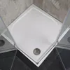 Box doccia 90x90 in cristallo 6 mm senza telaio | London Anteprima dell’immagine prodotto 4