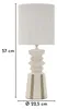 Stolní lampa Tribal 22,5 x 57 x 22,5 cm železo keramika Náhled obrázku produktu 6