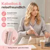 Kabelloses Glätteisen 2 in 1 Lockenstab mit Akku 4000mAh, Produktbild-Vorschau 5