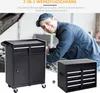 DURHAND Werkstattwagen Werkzeugschrank Werkzeugkasten mit 5 Produktbild-Vorschau 4