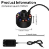 Nebelmaschine, Nebel Maschine12 LED Licht,  Stabil & Produktbild-Vorschau 4