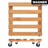 WAGNER Pflanzenroller PALETTI 38 x 38 x 9,5 cm, außen & Produktbild-Vorschau 5