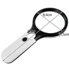 A magnifying glass with dimensions indicated by lines and text. Náhled obrázku produktu
