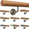 TIBU Buche Holz Handlauf Geländer 0,3m - 5m, Länge 180 cm, Produktbild-Vorschau 1