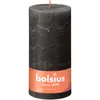 Bolsius Stumpenkerze Rustikal Stürmisch Grau - 20 cm / ø 10 Produktbild-Vorschau 2