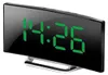 Digitaler Wecker 1 Stück, 7-Zoll-LED-Spiegeldisplay, 2 Produktbild-Vorschau 1