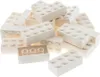 20x mattoncini Lego 2x4x1 bianco Basic building brick train Anteprima dell’immagine prodotto 2