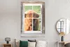 MuchoWow® Poster Schottischer Highlander - Fenster - Holz - Produktbild-Vorschau 4