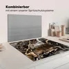 KitchenYeah© Herdabdeckplatte Marmor - Gold - Glitzer - Produktbild-Vorschau 3