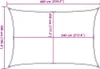 vidaXL Tenda da sole 160 g/m² antracite 5x6 m HDPE Anteprima dell’immagine prodotto 7
