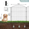WOLTU 10 x Gartenzaun, Gitterzaun Oberbogen, Zaun für Produktbild-Vorschau 7