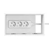 relaxdays Kabelbox Bambus weiß Produktbild-Vorschau 7