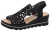 Rieker Damen Sandalette Schwarz Voir les images du produit 59