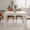 finori Birmingham 80A Auszugstisch, weiß Maß: B x H x T ca. Produktbild-Vorschau 3