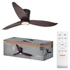 OSRAM LED-Deckenventilator Schwarz/Holzdekor, 116,8 cm ⌀, Produktbild-Vorschau 4