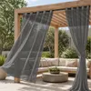 Tenda da esterno con occhielli Tende trasparenti Anteprima dell’immagine prodotto 1