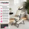 tectake® Massagestuhl klappbar 80 x 50 x 105 cm Produktbild-Vorschau 8