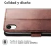 Funda Tipo Libro de Lujo para Apple iPhone Xr - Marrón Vista previa de la imagen del producto 4