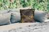 MuchoWow® Outdoor Kissen - Marmor - Gold - Schwarz - 45x45 Produktbild-Vorschau 2