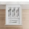 Range-couverts pour tiroir de 40 cm Blanc – Découpable (L : Voir les images du produit 5