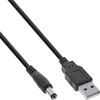 InLine 26806J, 1 m, USB A, 5.5 x 2.5 mm, 5 V Podgląd zdjęcia produktu 3