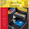 Sennelier Aquarellfarbe - Schwarzholzkasten mit 11 Tuben XF Produktbild-Vorschau 2