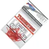 Tubertini Haken Serie 22 rot - 25 Forellenhaken, Größe:6 Produktbild-Vorschau 1
