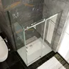 120x70x195cm Schiebetür 8mm Sicherheitsglas NANO Duschwand Produktbild-Vorschau 2