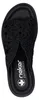 Rieker Keilpantoletten Damen 32313933313737 Schwarz 40 EU Produktbild-Vorschau 4