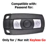 Auto Schlüssel Hülle Silikon Schutz Cover Rosa kompatibel Produktbild-Vorschau 3